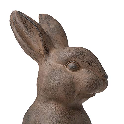 Glitzhome Jk85246 Garden Statue Outdoor Sculpture Lawn Decor, 22.75 Inch, Standing Rabbit #TOP6