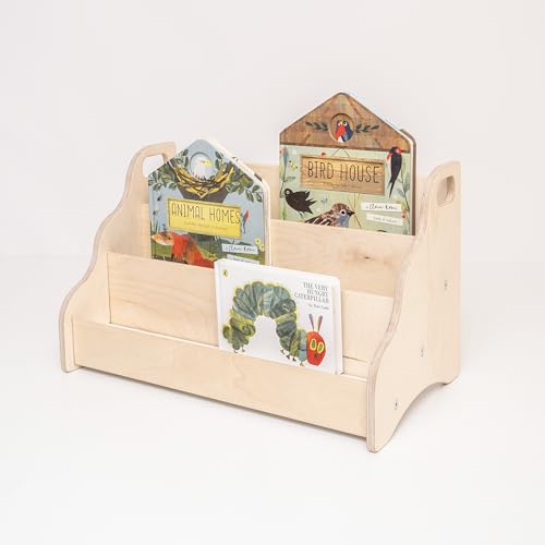 MAMOI® Bücherregal Kinder – Kinderregal, Bücher-Organizer für Kinderzimmer Möbel, Büchergestell, freistehend, Büchergestell zur Aufbewahrung von Büchern, Bücherkiste