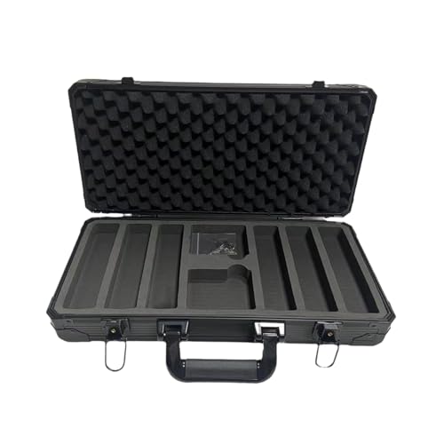 Yiju Chip Case Organizer Holder Solid Cards Box Portable with Full Protection with Handle Storage Container Game Card Storage Case, 300 Chip Capacity