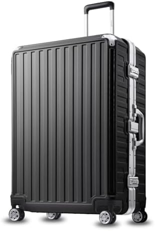 LUGGEX 28 Inch Luggage with Aluminum Frame, 95L