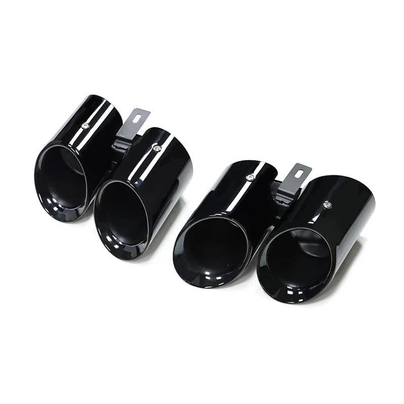 Punta de escape cuádruple para Panamera 971 2017 2018 2019 2020+ negro 3