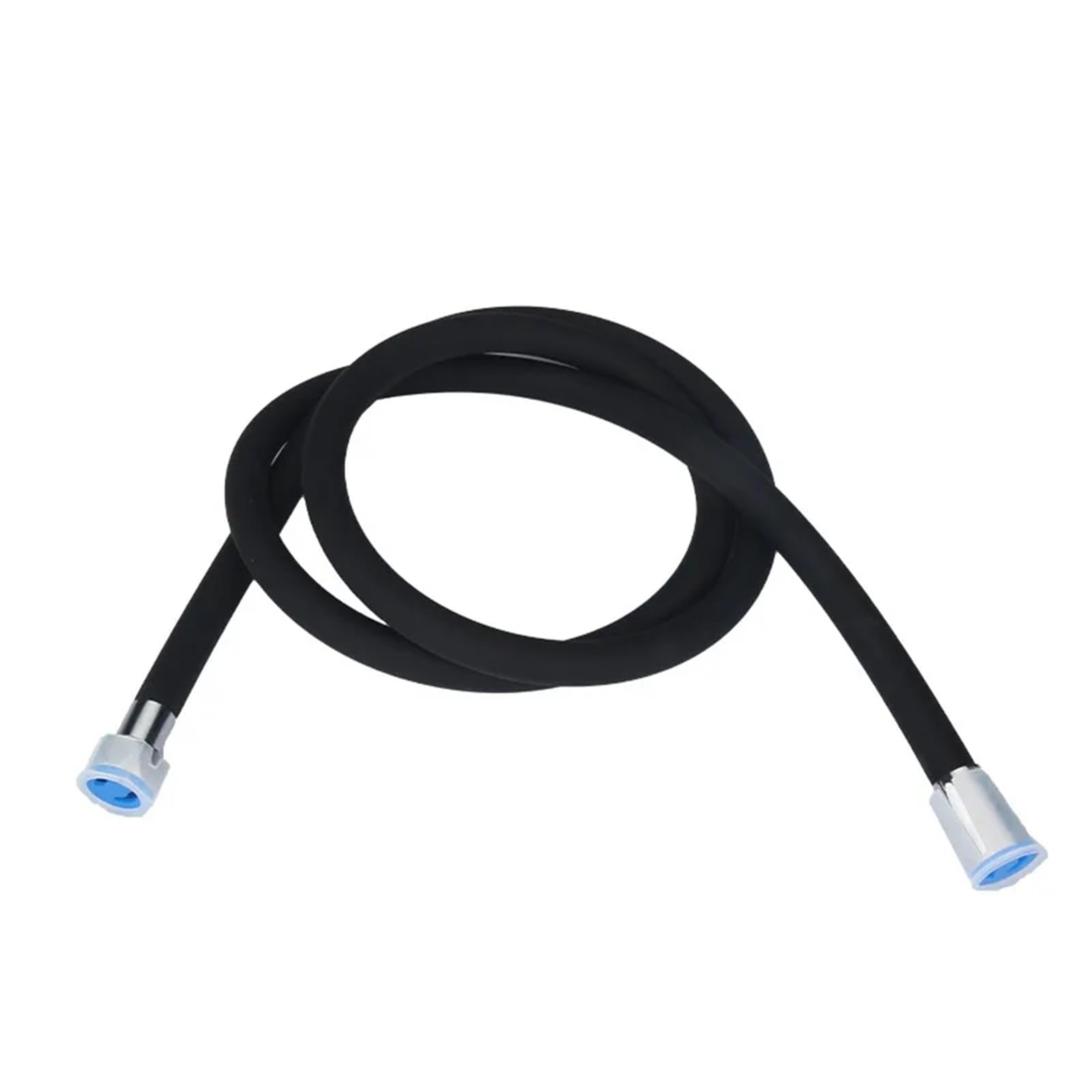 Pxamortel Black Flexible Replacement Shower Hose, Rain Shower Hose 150Cm Multicolor Thread G1/2(Black)