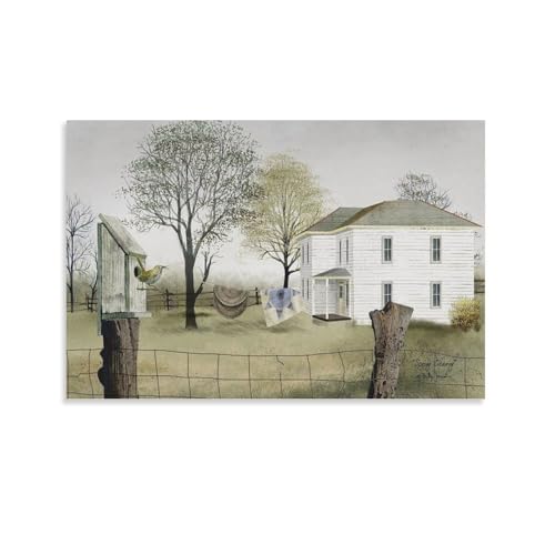 Spring Cleaning by Billy Jacobs,art Poster Canvas Art Poster And