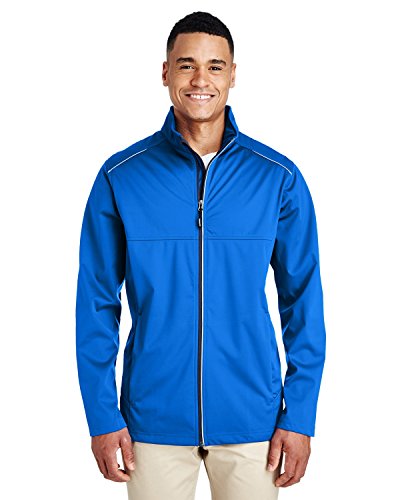 Ash City - Core 365 Men's Techno Lite Three-Layer Knit Tech-Shell M TRUE ROYAL