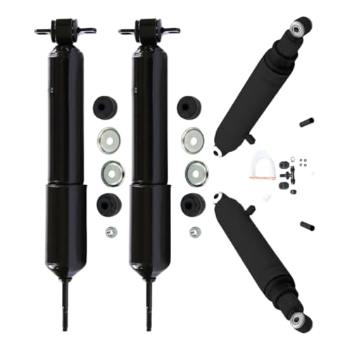 GZTianSai 4x Shock Absorber Set Front and Rear Car Shocks for Ford Ranger 2.3L RWD 2001-2011, for Ranger 2.5L RWD 1998-2001, for Ranger 3.0L RWD 1998-2008, for Ranger 4.0L RWD 1998-2011