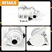 Kozlira Water Pump Fit for Volvo XC60/S60/V60 2015-2021, XC90 2016-2021, S80/XC70 2015-2016, S90/V90 2017-2021, XC40 2019-2021 - Replace 31368419 31368715 Electric Engine Coolant Pump
