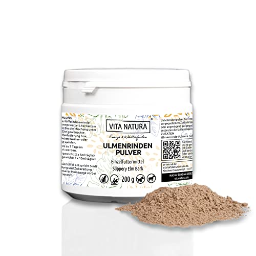 VITA NATURA Energie & Wohlbefinden Poudre d'écorce d'orme Rouge