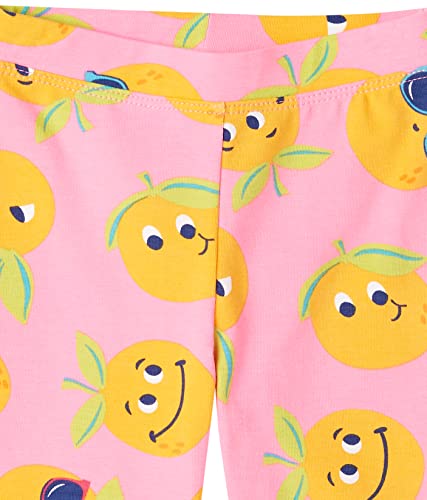 Image of Amazon Essentials Girls' Cotton Stretch Leggings, Multipacks