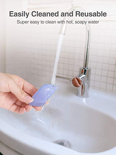 image for Luxtude Toothbrush Cover 12 PCS,Ultra Small & Hygienic Toothbrush Trav