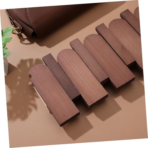 Patère murale multifonction en bois robuste pour suspendre manteaux - 6