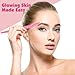 Phyyixs 100 Pcs Eyebrow and Face Razors for Women and Men, Multi-Color Facial Shavers with Protective Covers, Safe for Beginners
