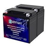 Mighty Max Battery YTX14-BS 12V 12AH Replacement Battery For YAMAHA Apex 2006-09 -2 Pack