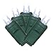Vickerman X6G2705TCSA LED Twinkle Wide Angle End Connecting Set 6 in. Spacing 35 ft. Long Light Set with Cool White Lights