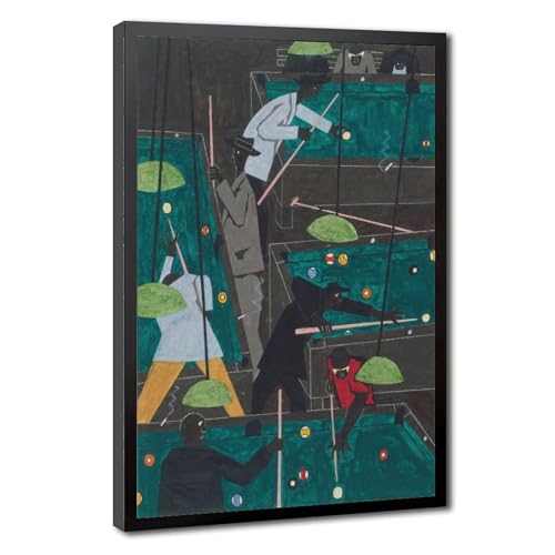 Affiches sur toile haut de gamme de Jacob Lawrence décoration murale encadrée salon