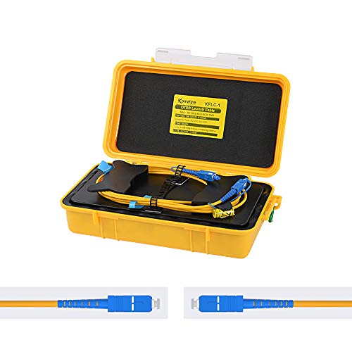 Optic Fiber OTDR Elminator SM Singlemode 1310/1550nm Fiber OTDR Launch Cable Box 1KM SC-UPC/SC-UPC