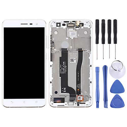 Ecran LCD complet avec châssis pour ASUS ZenFone 3 ZE552KL blanc - 2