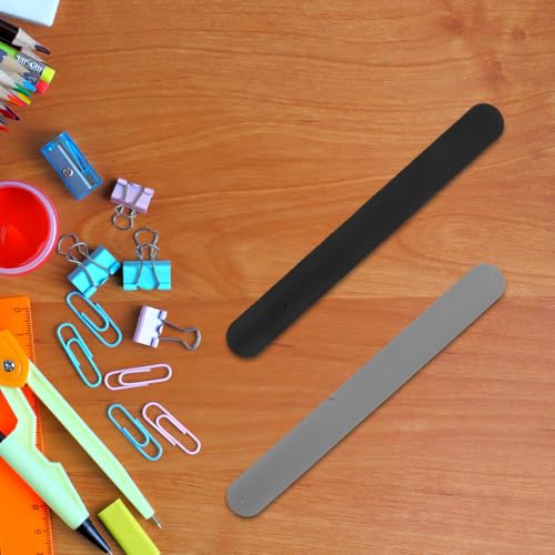 Soportes para rollos de papel de obsequio organizador de envolturas navideñas clips 7