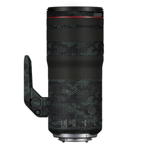 Film vinyle Canon RF 24-105 mm F2.8 vert mamba pour vos reportages en extérieur