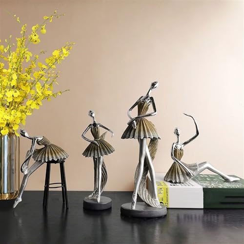 Décoration artisanat des statues danseuse ballet en laiton