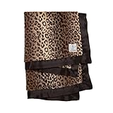 Giraffe at Home Luxe Leopard Throw, 45 x 59, Espresso