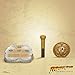 Indiana Jones and The Raiders of The Lost Ark Adventure Series Staff of Ra Headpiece Electronic Roleplay Talisman Costume Cosplay (F8033)