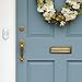 Honeywell Home RPWL400W2000 Honeywell Series 3, 4, 5, 9 Wireless Doorbell Push Button with Halo Light, White