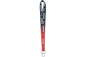 Patriots Lanyard for Keys: Rep Your Team with Style and Convenience