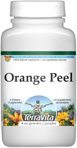 Polvo de cáscara de naranja (4 oz, ZIN 518640)
