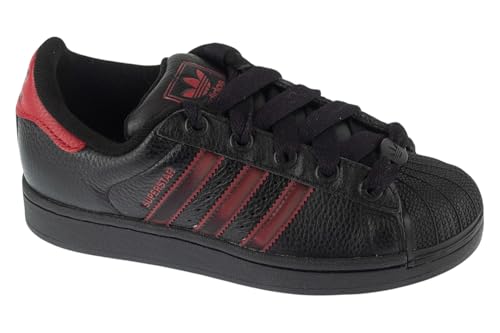 adidas Superstar II JR7316 Baskets Unisexes, Noires, Noir, 38 EU