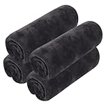TANGHSE 4 Pack Gym Towels for Men Women, Microfibre Sports Towel Quick Dry Sweat for Workout Camping Travel Microfiber Towel for Adults Swim Towels for Kids