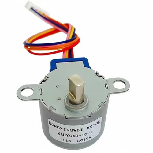 Moteur pas à pas réducteur CNC 24BYG48 DC 12V pour éliminer les pertes de pas