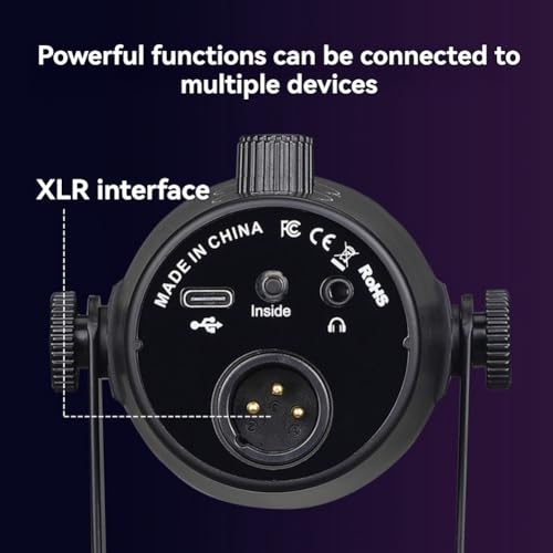 Microphone filaire dynamique avec réduction de bruit MV7 pour streaming - 3