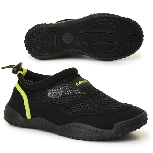 Hurley �L�b�Y �E�H�[�^�[�V���[�Y ? �N�C�b�N�h���C �ʋC�� �X���b�v�I���V���[�Y �O���b�v�\�[���t�� �r�[�`�A�v�[���A�X�v���b�V���p�b�h&�ẴA�E�g�h�A�v���C (�����Ȃ��q�l/�傫�Ȃ��q�l) Sunburst, �u���b�N/�l�I���B, 2 Big 