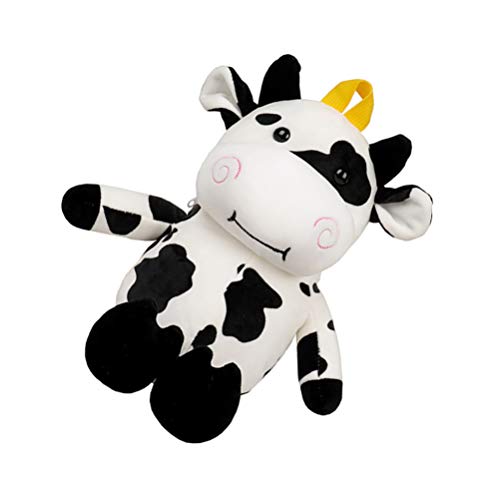 KESYOO Mochila de Vaca de Pelúcia Boneca de Vaca de Pelúcia Pingente de Lembrança de Boi Do Zodíaco
