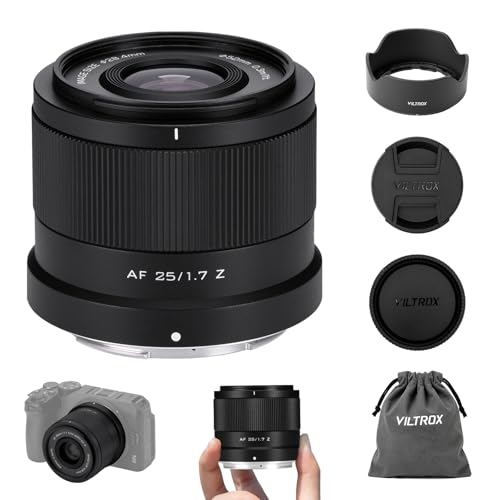Image of VILTROX AF 25mm F1.7 Air Z-Mount APS-C Lens for Nikon