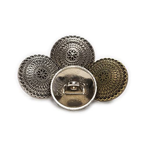 Boutons en métal de haute quiatilé au fini bronze coloré pour tailleurs