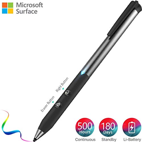 Surface Pen Support 500Hrs Working & 180Day Standby Surface Pro Pen 4096 Pressure