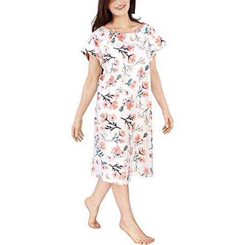 Utopia Care Hospital Gown, 100% Cotton Patient Gown (Peach, Small/Medium) Cover