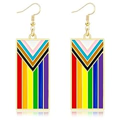 Flag Shape-Progress Pride