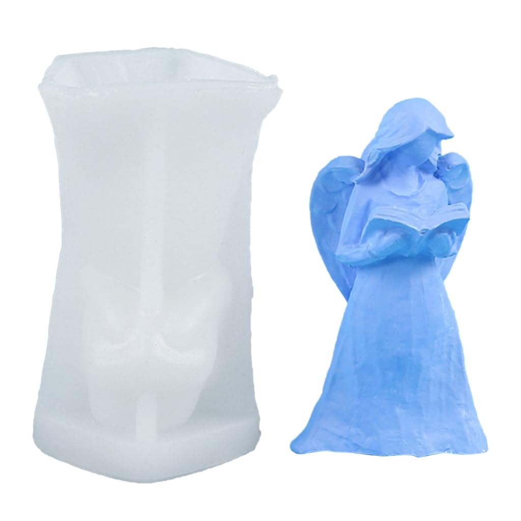 Stampi Silicone Per Candele,6 Pezzi 3D Stampi In Silicone,Stampi Per - Foto 4