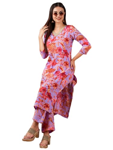 Image of ANNI DESIGNER Women Kurta with Palazzo