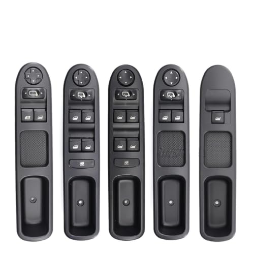Interrupteur de commande vitre pour Peugeot 207 307 avec rabattement