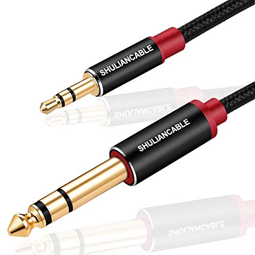 SHULIANCABLE 3.5mm to 6.35mm Stereo Audio Cable (3.3Ft/1M) by SHULIANCABLE - Used condition - US$7.50