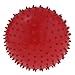 9 Inch Colorful Sensory Ball for Kids' Play and Massage, Red, as described