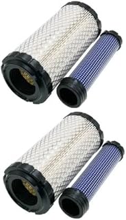 MOWFILL 2 Pack 25 083 02 Outer Air Filter Replace Kohler 25 083 02-S 2508302 Kawasaki 11013-1290 11013-7029 11013-7048 820263 M113621 K1211-82320 108-3811 P822686 With 25 083 03 Inner Filter