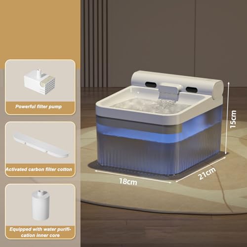 Dispensador automático de agua para gato miniatura 5