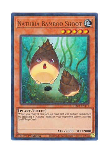 Amazon.co.jp: 遊戯王 英語版 HAC1-EN111 Naturia Bamboo Shoot