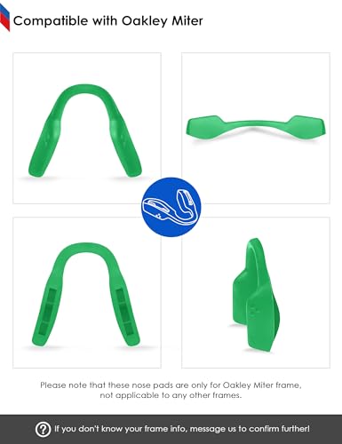 Image of BLAZERBUCK Replacement Nose Piece Nose Pads for Oakley Miter OX8154 Eyeglass