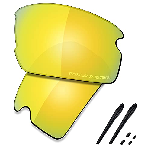 Image of SAUCER Premium Replacement Lenses & Rubber Kits for Oakley Flak 2.0 OO9295 | UV400 Protection, Anti-Scratch, Precise Fit