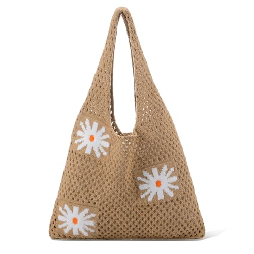 Bolso Tote Tejido a Crochet para Mujer miniatura 1
